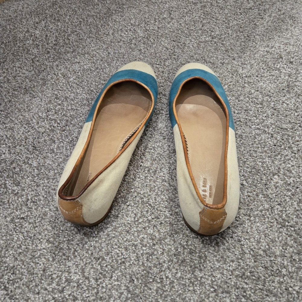 Rag & Bone Hanalei Ballet Flat Color Block - image 4